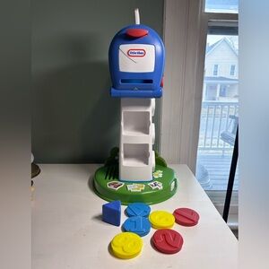 Little Tikes Learn & Play My First Mailbox Colors Shapes Numbers Pretend Playset